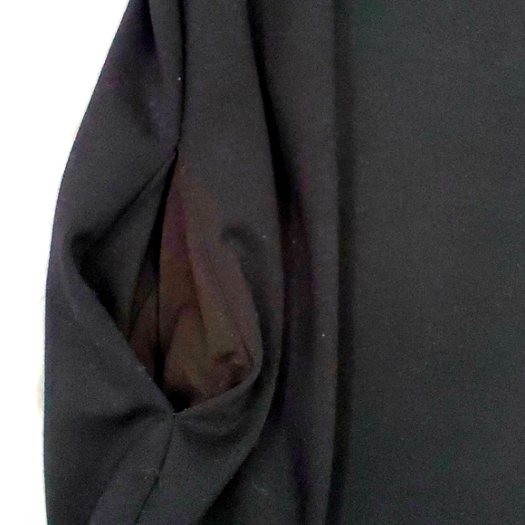 Adrienne Vittadini Black Dress, Size 4 - Picture 5 of 7
